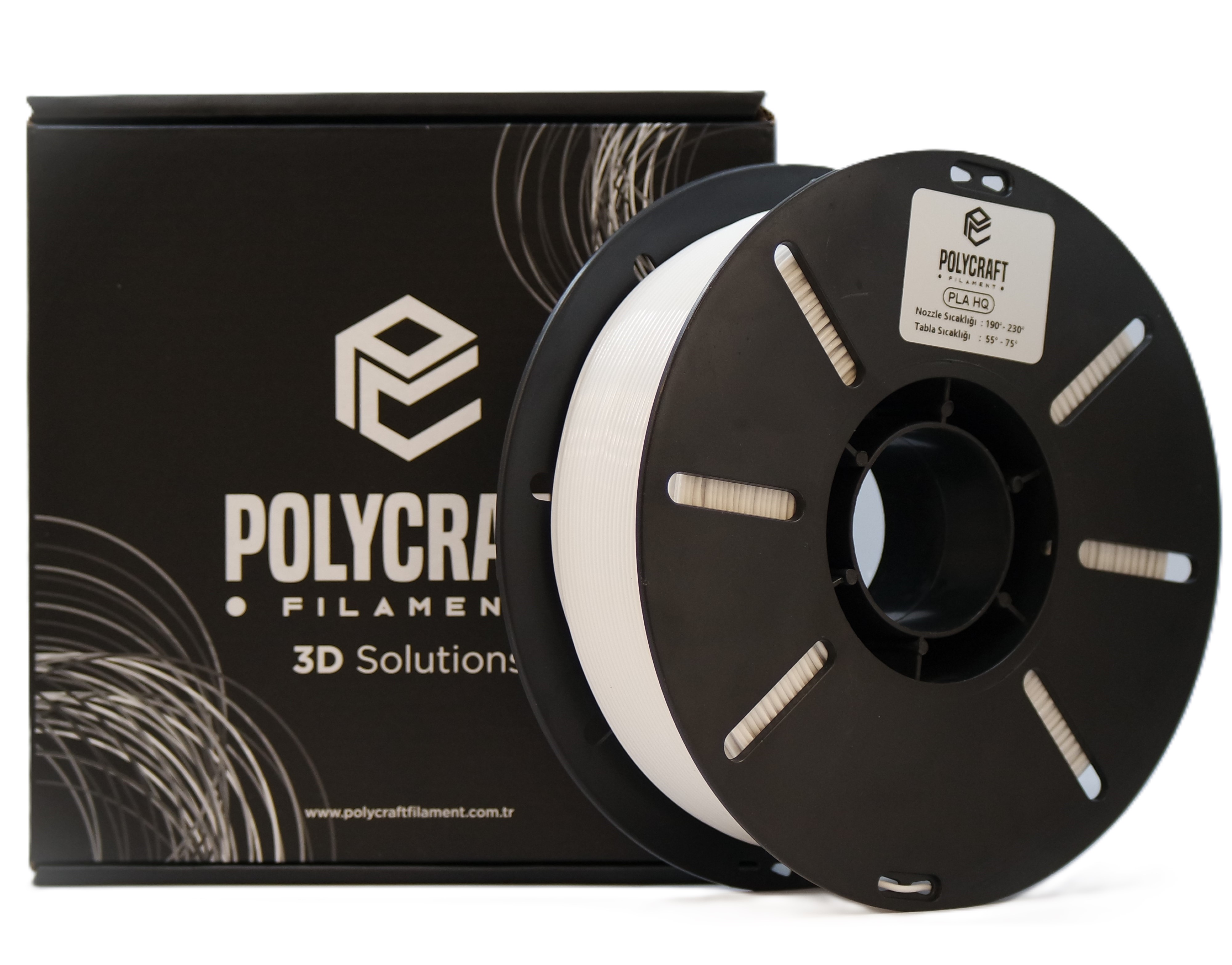 Polycraft PLA HQ (Plus) Filament 1.75 mm - 1 kg - Beyaz