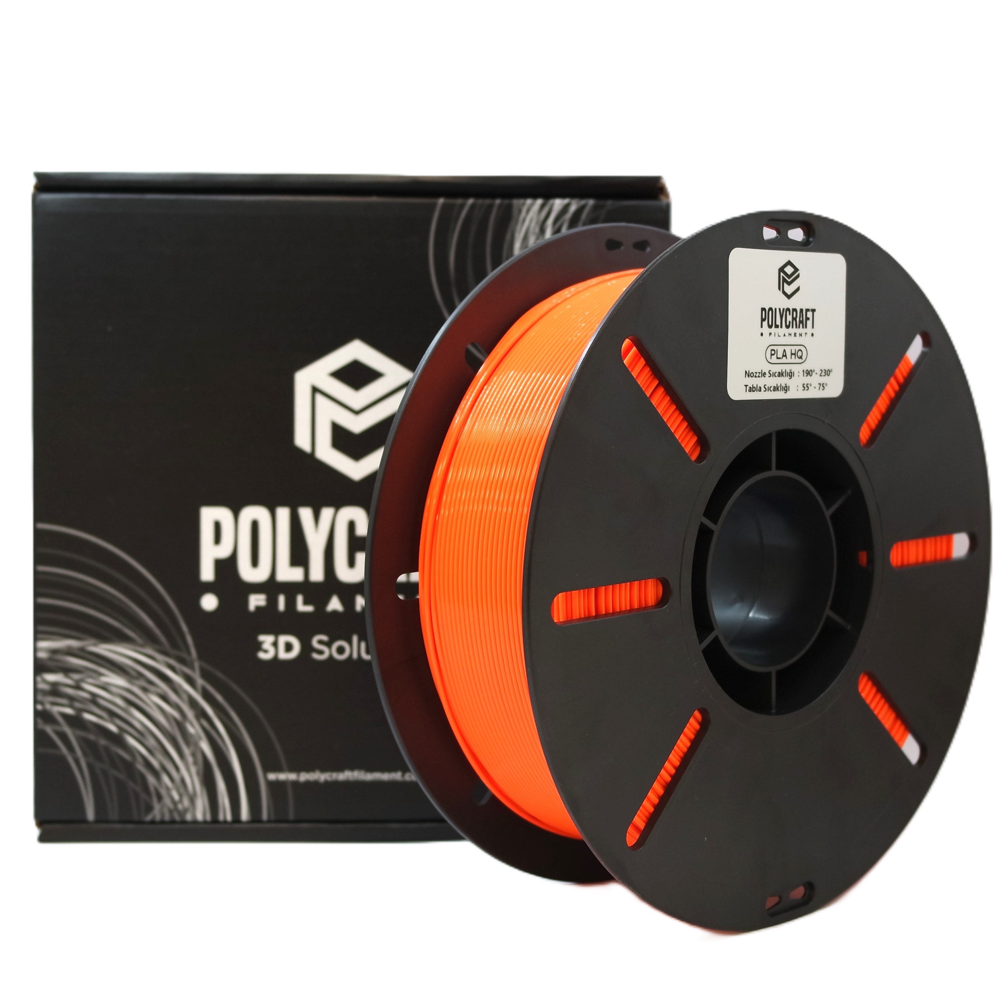 Polycraft PLA HQ (Plus) Filament 1.75 mm - 1 kg - Floresan Turuncu