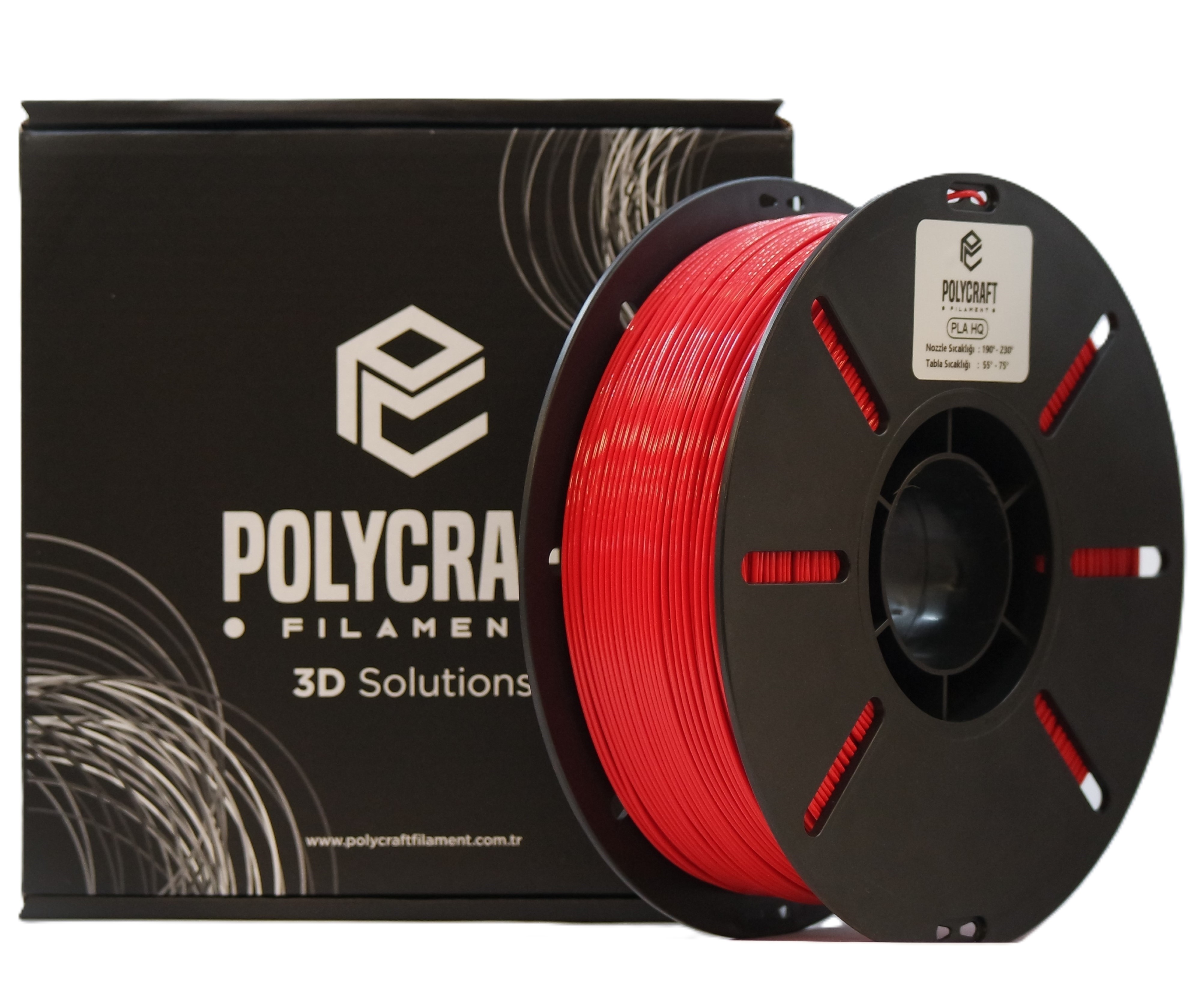 Polycraft PLA HQ (Plus) Filament 1.75 mm - 1 kg - Kırmızı