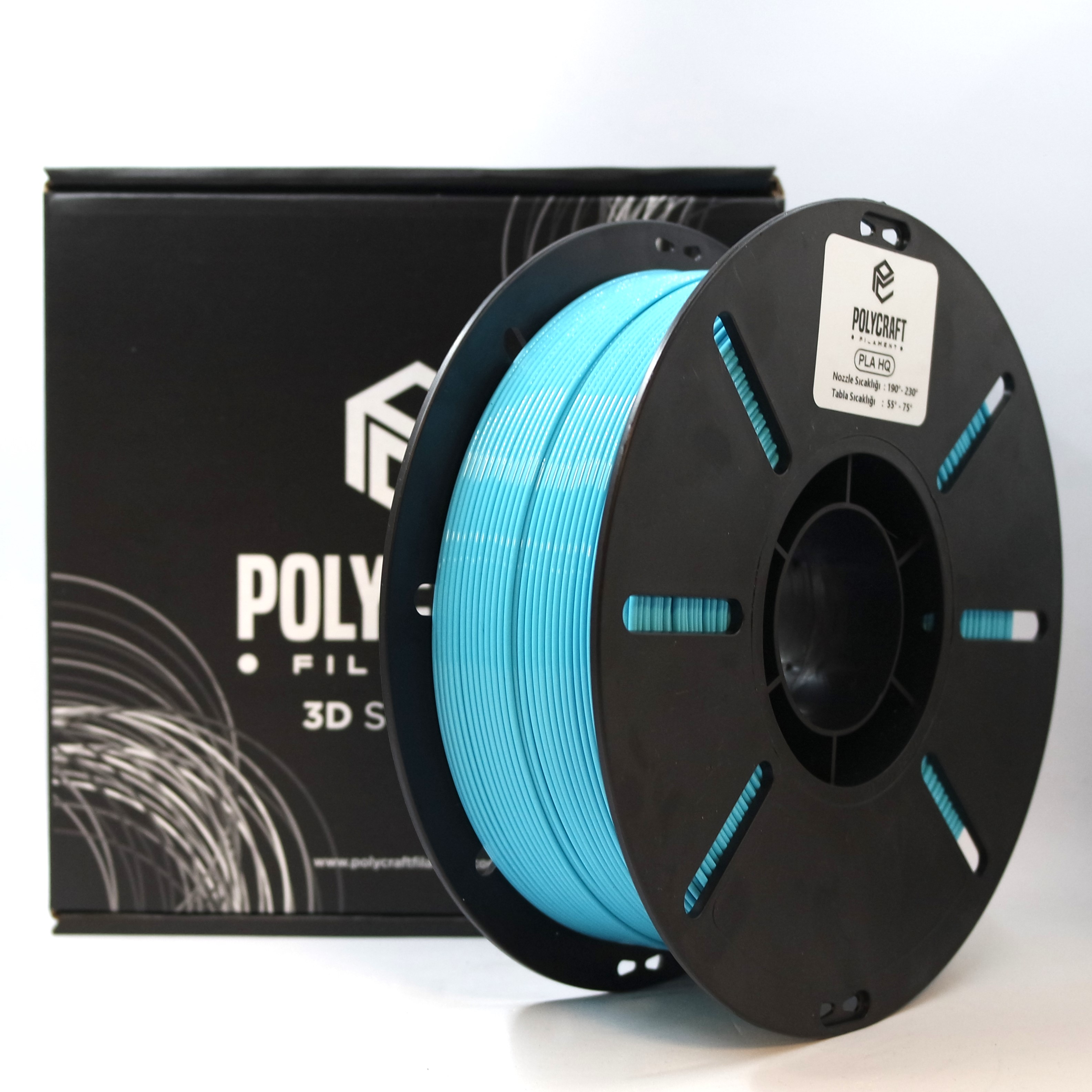 Polycraft PLA HQ (Plus) Filament 1.75 mm - 1 kg - Turkuaz
